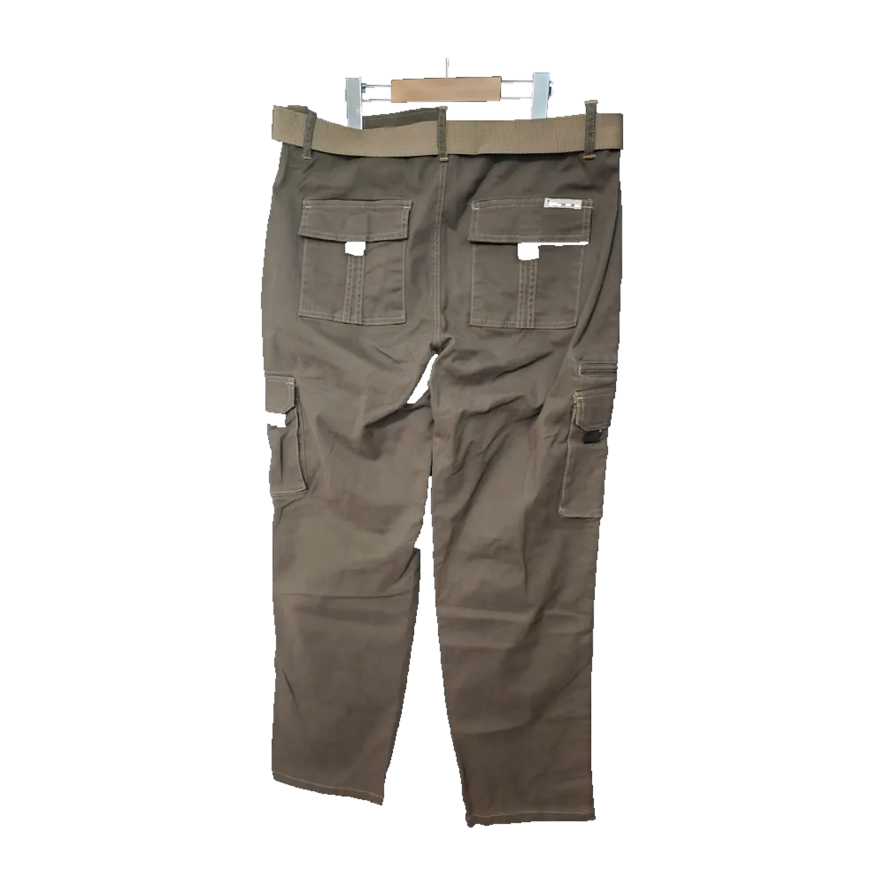 Khaki Utility Cargo Pants - Image 2