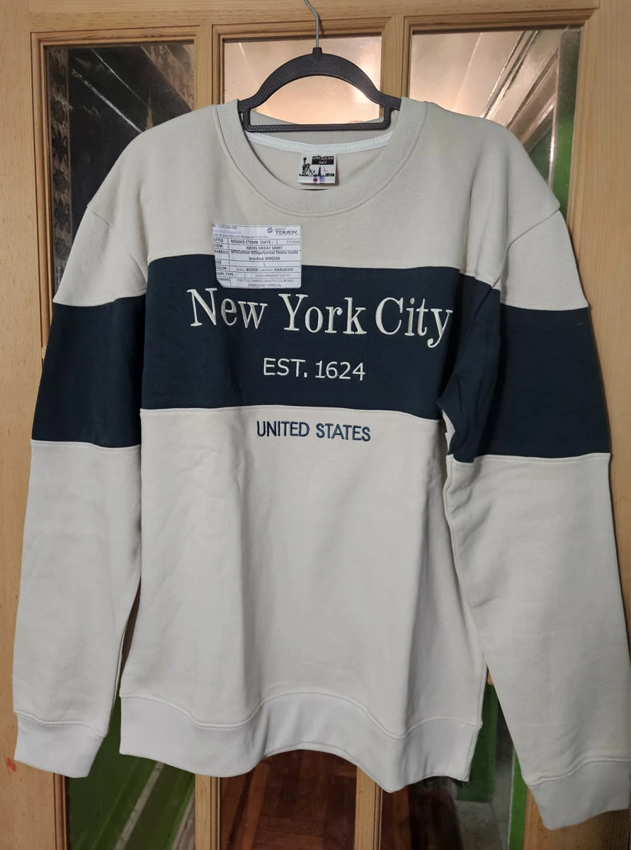 New York City Colour-Block Sweatshirt